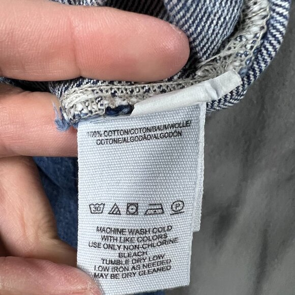 Free People We The Free Button Fly High-Rise Wide Leg Colette Crop Capri Jeans - Picture 2 of 8